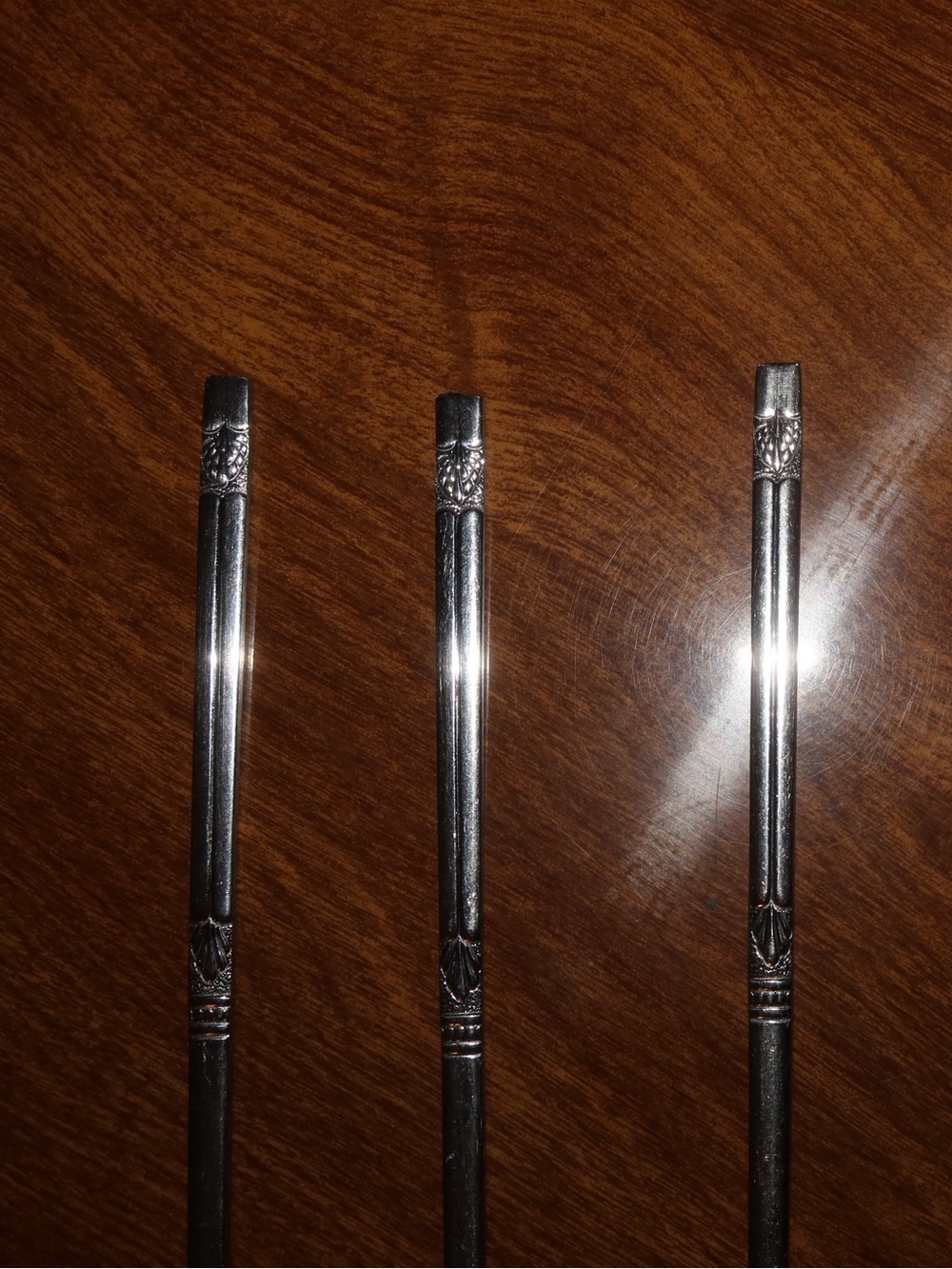 Metal hair stick